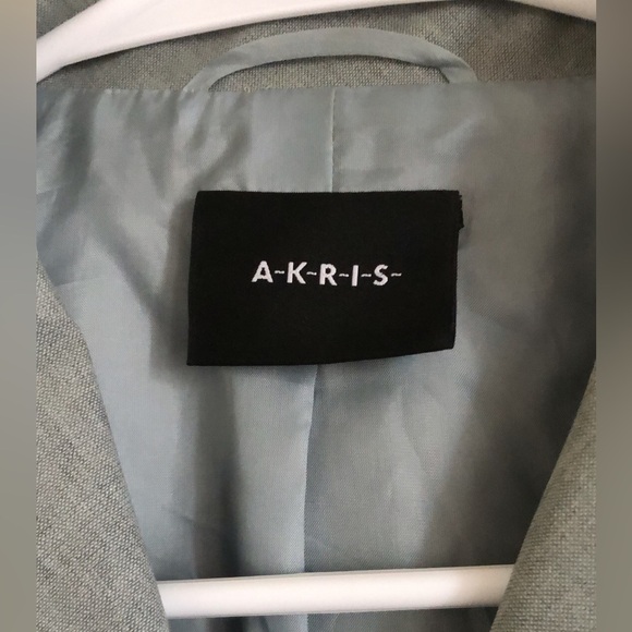 AKRIS Black Label 100% Wool Blazer Jacket US 6 - Picture 4 of 8